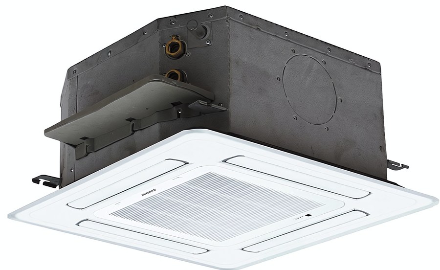 Кассетный фанкойл до 5 кВт Kentatsu KFZH43H0EN1/KPU65-C