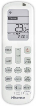 Настенный кондиционер Hisense Champagne Crystal Super AS-13UW4RVETG01(C) WI-FI