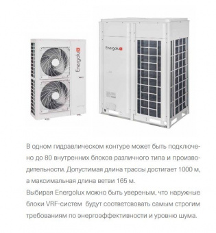 Наружный блок VRF системы 30-33,9 кВт Energolux SMZUi120V2AI