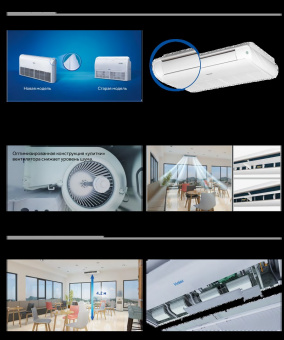 Напольно-потолочный кондиционер Haier AC105S2LH1FA/1U105S1LS1FA
