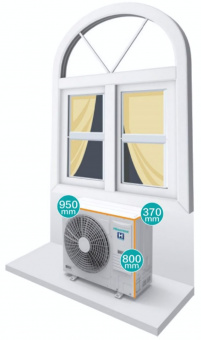 Наружный блок VRF системы 10-13,9 кВт Hisense AVW-43HJFHE1