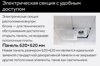Кассетная VRF система 4-4,9 кВт Haier AB162MCERL