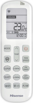 Настенный внутренний блок мульти сплит-системы Hisense Zoom Free Match AMS-07UW4RMRKB00