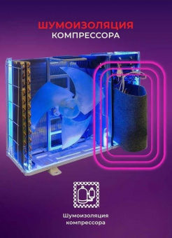 Настенный кондиционер Royal Clima Pandora RC-PDC105HN/-40 Wi-Fi