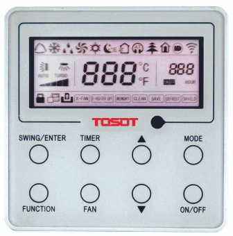 Кассетный кондиционер Tosot T48H-ILC/I/TF06P-LC/T48H-ILU/O
