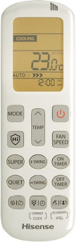 Настенный кондиционер Hisense Era Classic A AS-07HW4RLRKC00A WI-FI