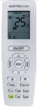 Настенный кондиционер QUATTROCLIMA Lanterna QV-LA24WAE/QN-LA24WAE