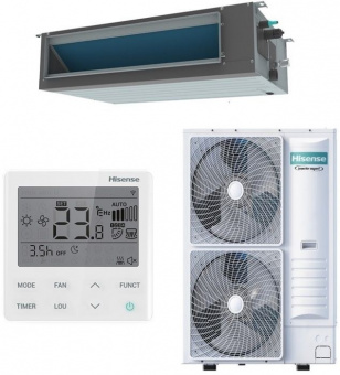 Канальный кондиционер Hisense Heavy EU AUD-60UX4REH8/AUW-60U6RW8