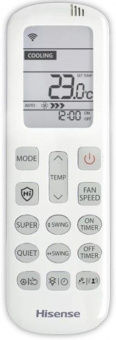Настенный внутренний блок мульти сплит-системы Hisense Zoom Free Match AMS-18UW4RXSKB01