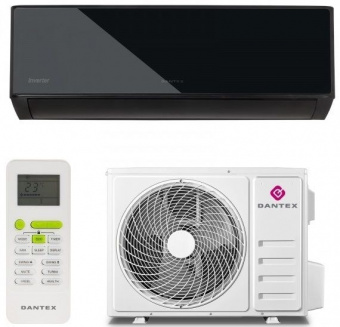Настенный кондиционер Dantex Advance pro plus 2 black mirror RK-12SATB2I Black PLUS/RK-12SATB2IE
