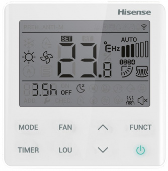 Канальный внутренний блок мульти-сплит системы Hisense Free Match ADT-12UX4RBL8 Wi-Fi