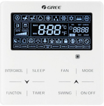 Канальная VRF система 8-9,9 кВт Gree GMV-ND80PLS/C-T