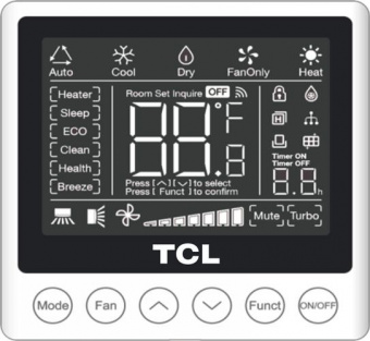 Кассетный кондиционер TCL TCC-36CHRH/DVI(05)/TCC-36HH/DVO(05)/MBQR-LCFC