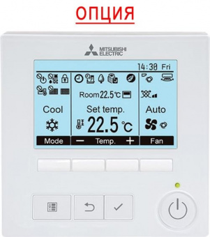 Кассетный кондиционер Mitsubishi Electric PLA-M35EA2/SUZ-M35VA/PLP-6EAE