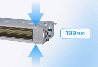 Канальная VRF система 3-3,9 кВт Midea MVM36TA-VA1