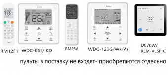 Канальная VRF система 3-3,9 кВт Midea MI2-36T2DHN1(A)