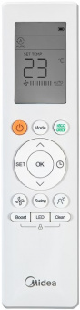 Кассетный кондиционер Midea MCA4U-18HRFNX-Q(GA)/MOX330U-18HFN8-Q(GA)/T-MBQ4-03AWD