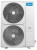 Кассетный кондиционер Midea MCD1-48HRFNX(GA)-B/MOE30U-48HFN8-R(GA)/T-MBQ4-04AWD