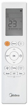 Кассетный кондиционер Midea MCD1-48HRFNX(GA)-B/MOE30U-48HFN8-R(GA)/T-MBQ4-04AWD