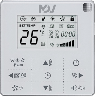 Канальная VRF система 2-2,9 кВт Mdv D28T2/N1-DA5(B)