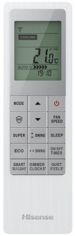 Настенный кондиционер Hisense Silver Crystal Super AS-13UW4RVETG00(R) SILVER