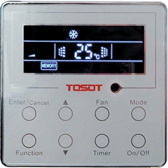 Кассетный внутренний блок мульти сплит-системы Tosot T12H-FCA/I4/TC03P-LC